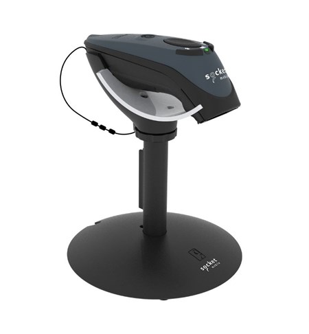 DuraScan D750, 2D Barcode Scanner, Gray & Charging Stand